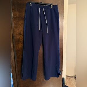 Figs Women's Navy Marseille Wide Leg - Scrub Pant